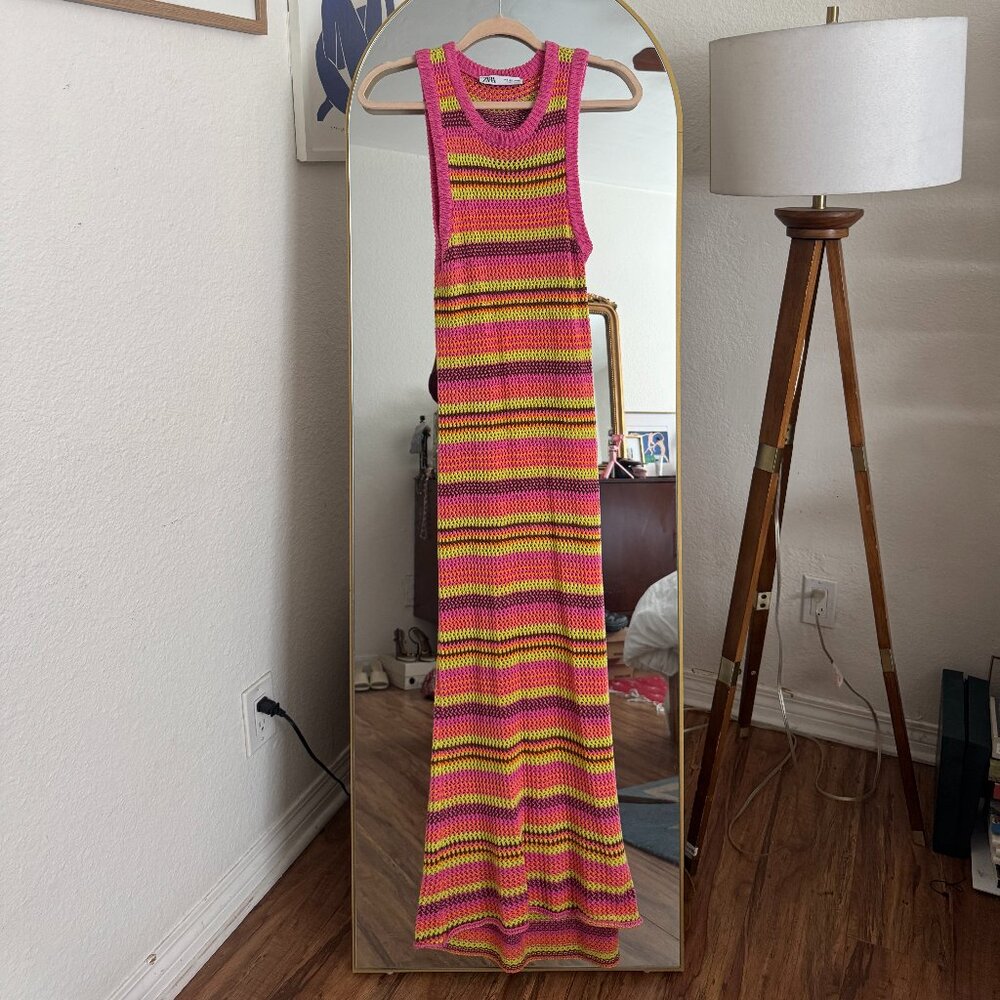 Zara Maxi Knitted Dress